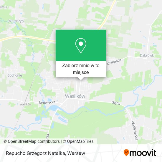 Mapa Repucho Grzegorz Natalka