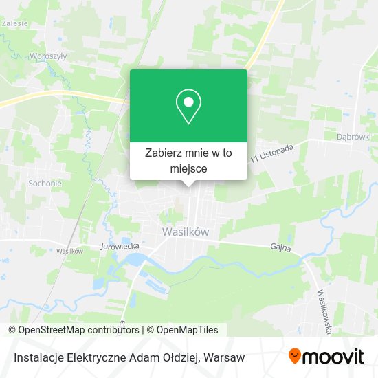 Mapa Instalacje Elektryczne Adam Ołdziej