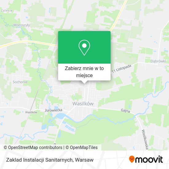 Mapa Zaklad Instalacji Sanitarnych