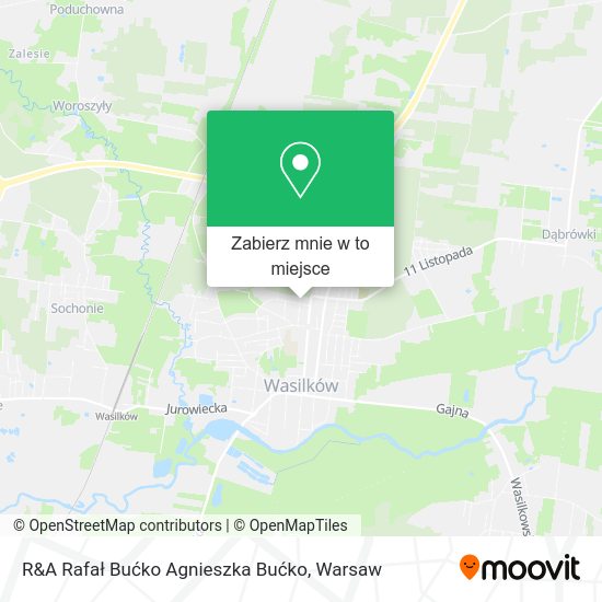 Mapa R&A Rafał Bućko Agnieszka Bućko