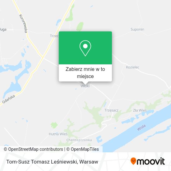 Mapa Tom-Susz Tomasz Leśniewski