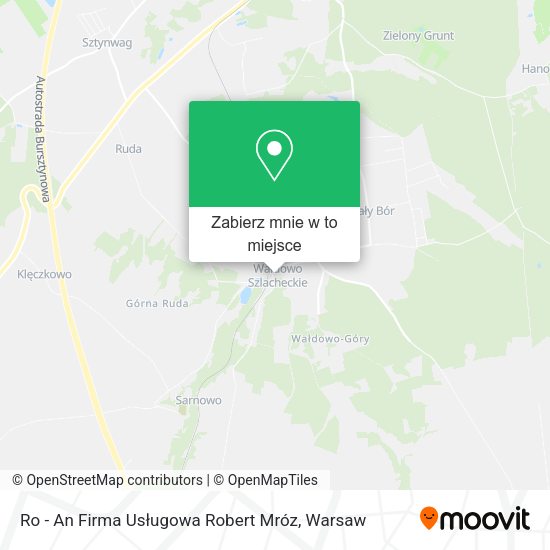 Mapa Ro - An Firma Usługowa Robert Mróz