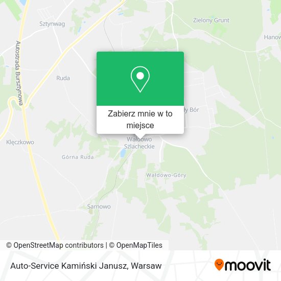 Mapa Auto-Service Kamiński Janusz