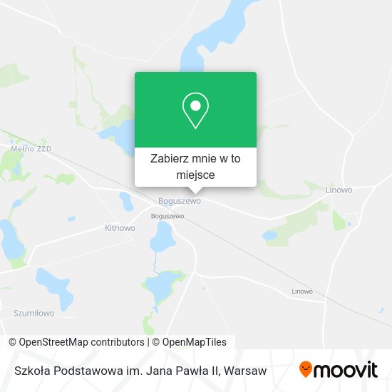 Mapa Szkoła Podstawowa im. Jana Pawła II