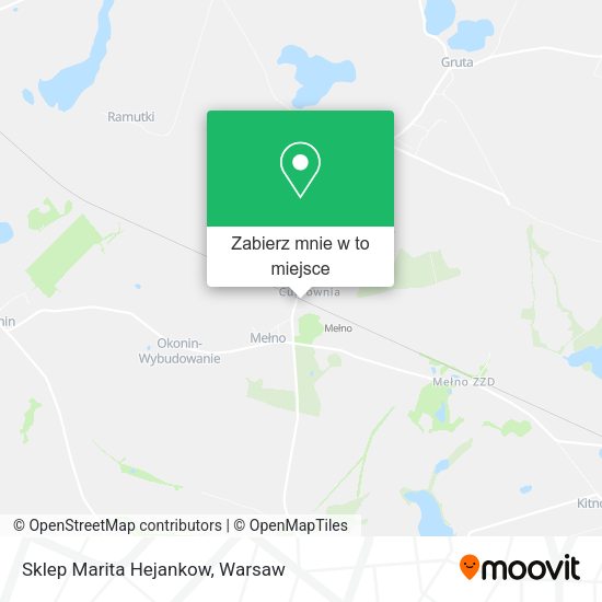 Mapa Sklep Marita Hejankow