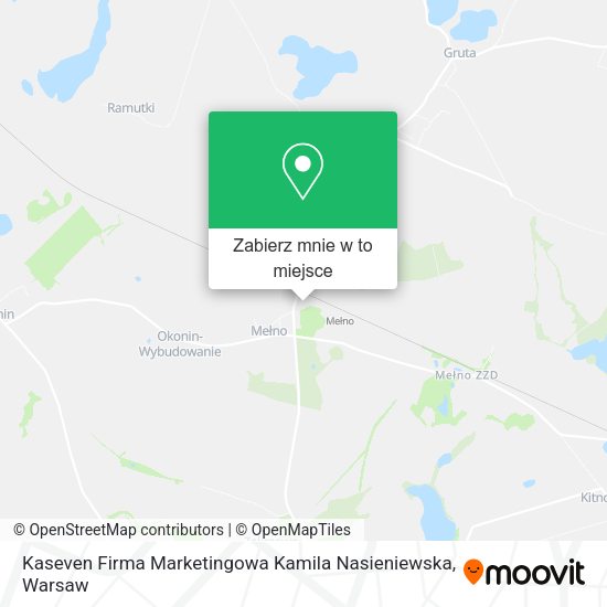 Mapa Kaseven Firma Marketingowa Kamila Nasieniewska