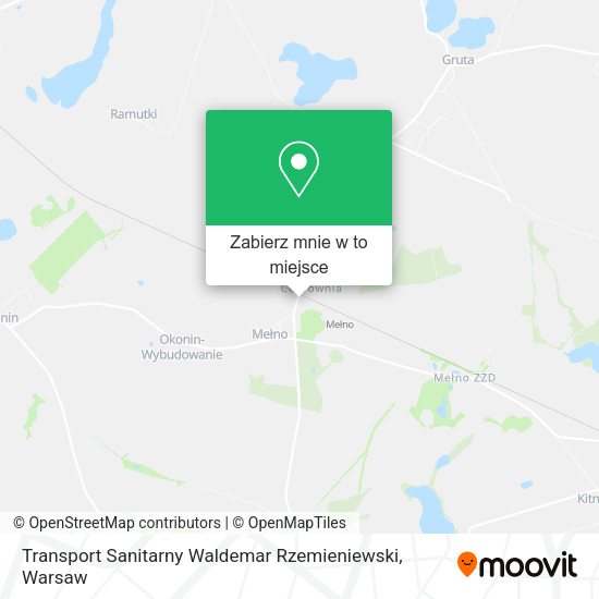 Mapa Transport Sanitarny Waldemar Rzemieniewski