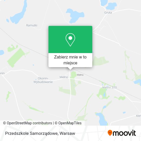 Mapa Przedszkole Samorządowe