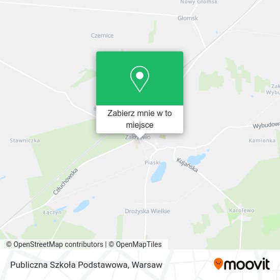 Mapa Publiczna Szkoła Podstawowa