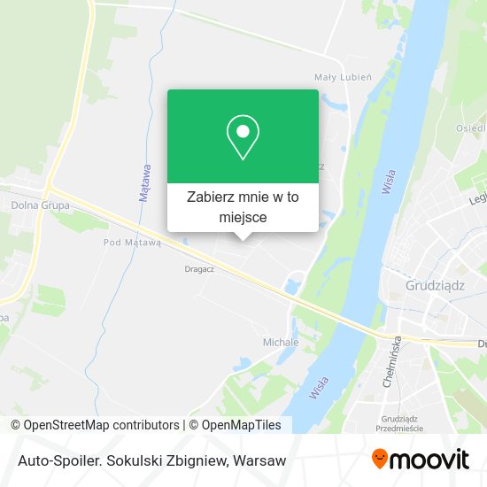 Mapa Auto-Spoiler. Sokulski Zbigniew