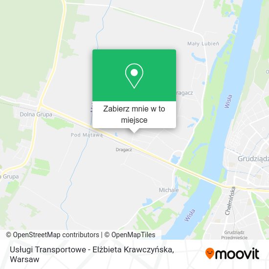 Mapa Usługi Transportowe - Elżbieta Krawczyńska