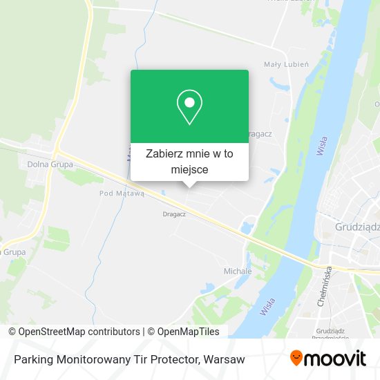 Mapa Parking Monitorowany Tir Protector