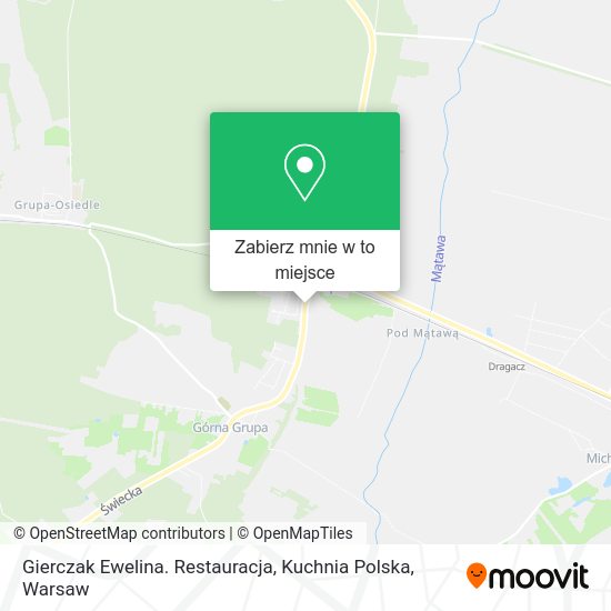 Mapa Gierczak Ewelina. Restauracja, Kuchnia Polska