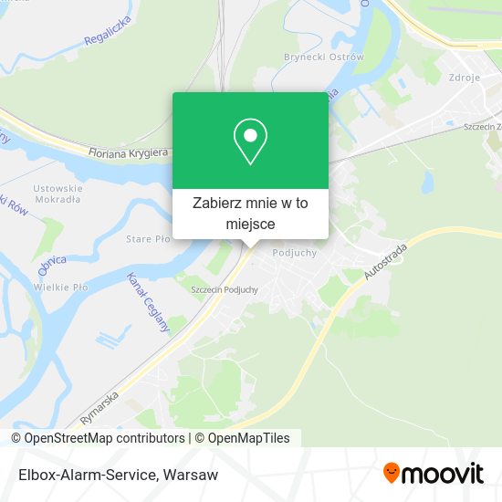 Mapa Elbox-Alarm-Service