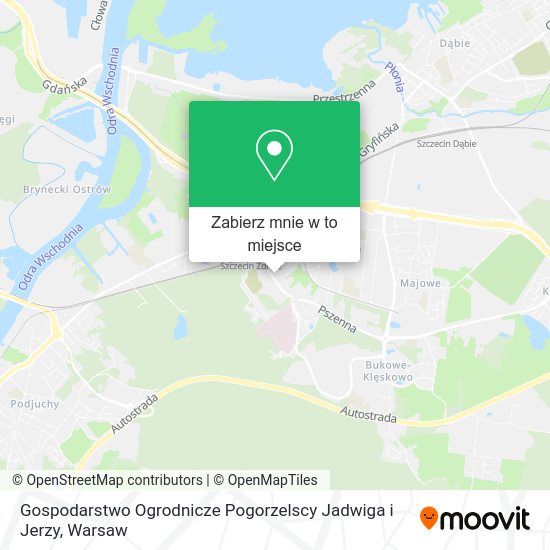 Mapa Gospodarstwo Ogrodnicze Pogorzelscy Jadwiga i Jerzy