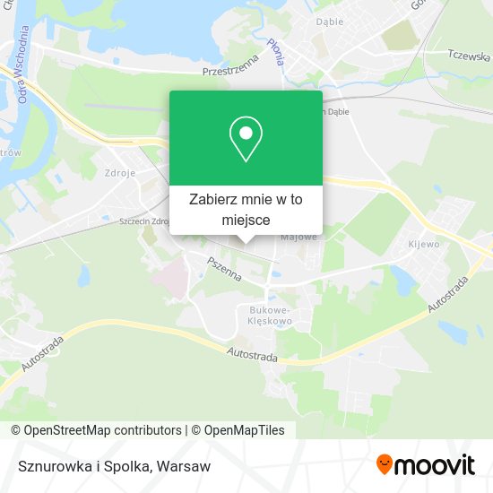 Mapa Sznurowka i Spolka