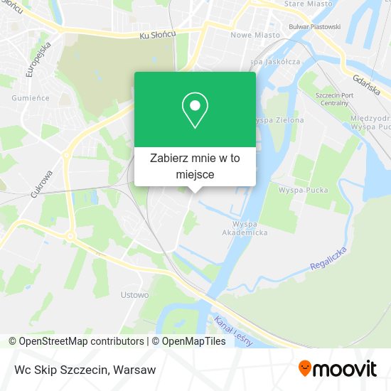 Mapa Wc Skip Szczecin