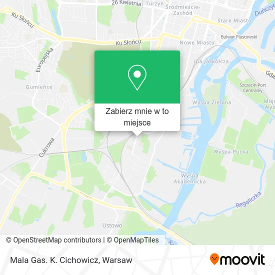 Mapa Mala Gas. K. Cichowicz