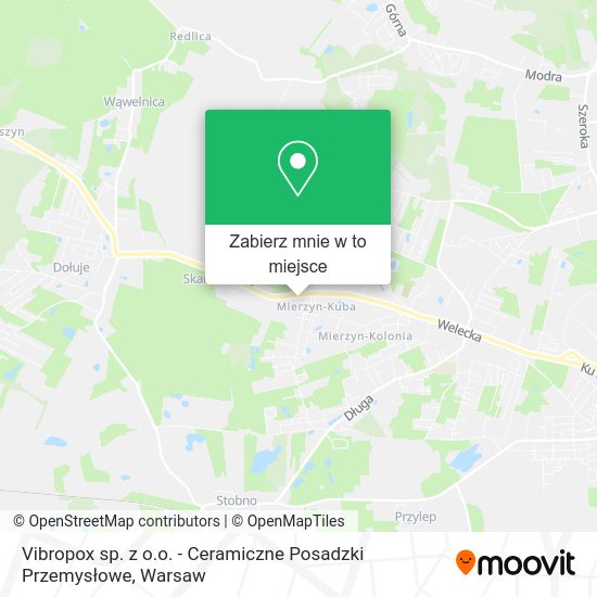 Mapa Vibropox sp. z o.o. - Ceramiczne Posadzki Przemysłowe