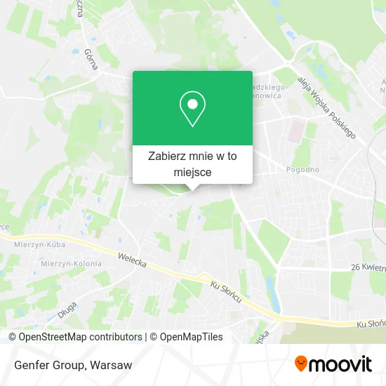 Mapa Genfer Group