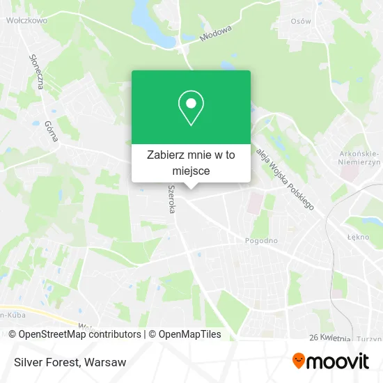 Mapa Silver Forest