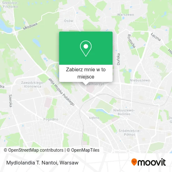 Mapa Mydlolandia T. Nantoi