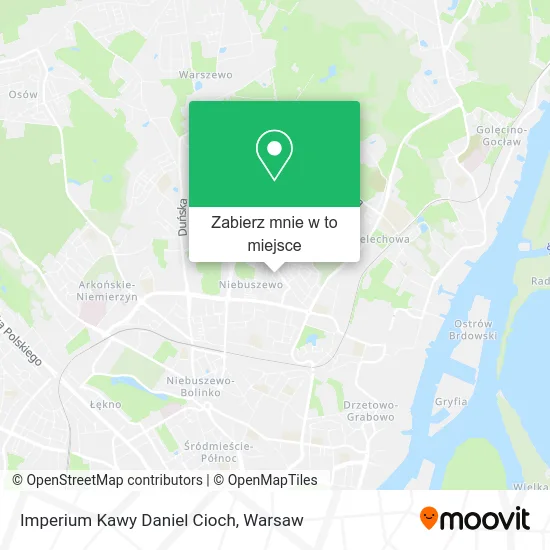 Mapa Imperium Kawy Daniel Cioch