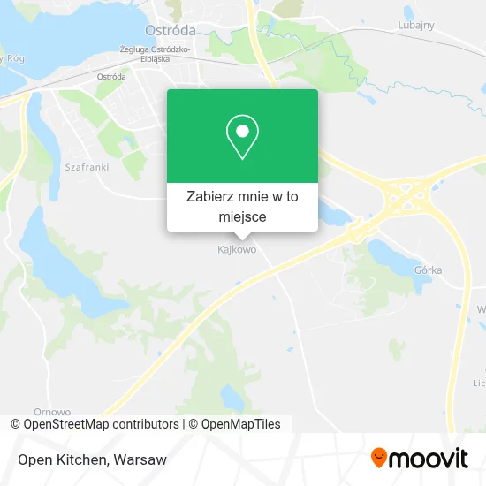 Mapa Open Kitchen