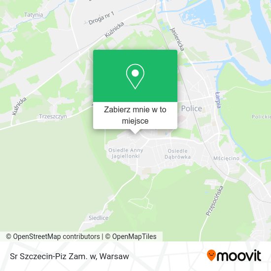 Mapa Sr Szczecin-Piz Zam. w