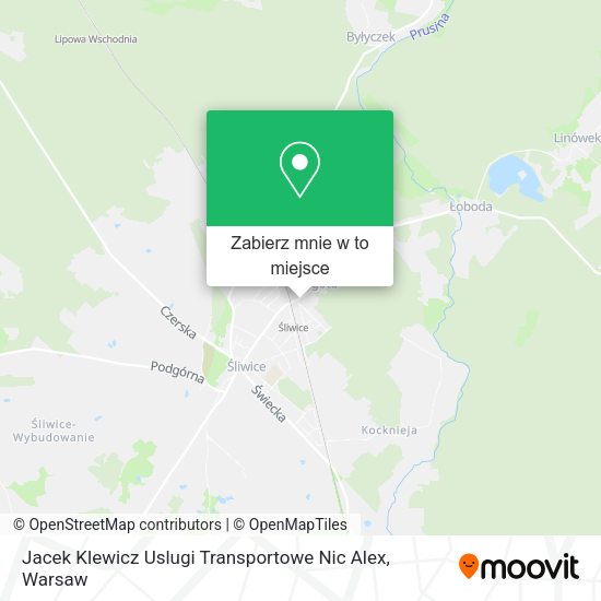 Mapa Jacek Klewicz Uslugi Transportowe Nic Alex