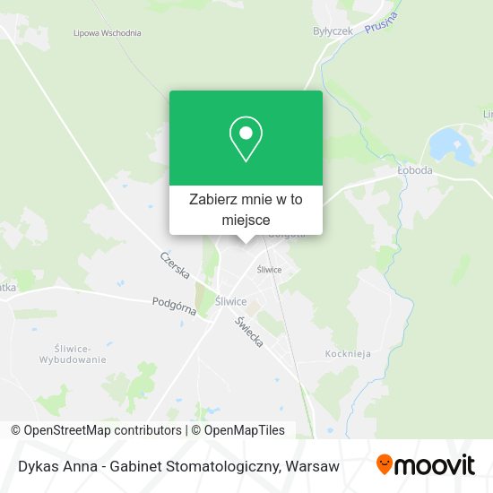 Mapa Dykas Anna - Gabinet Stomatologiczny