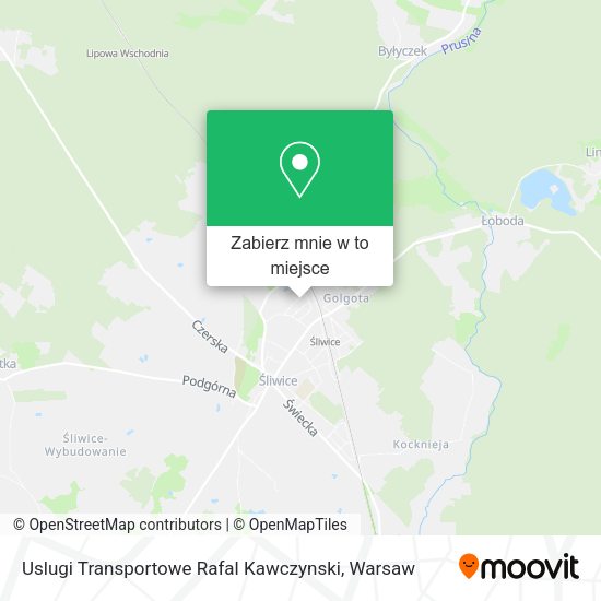 Mapa Uslugi Transportowe Rafal Kawczynski