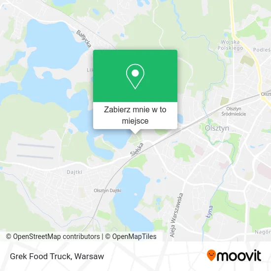 Mapa Grek Food Truck