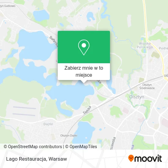 Mapa Lago Restauracja
