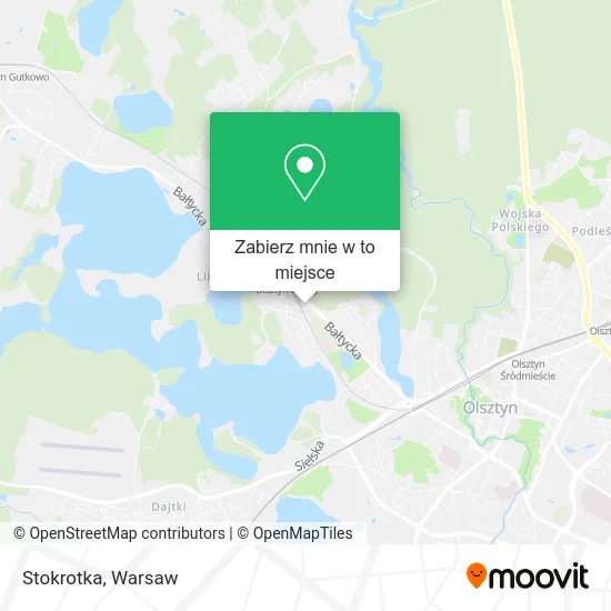 Mapa Stokrotka