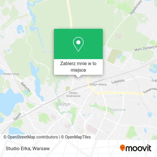 Mapa Studio Erka