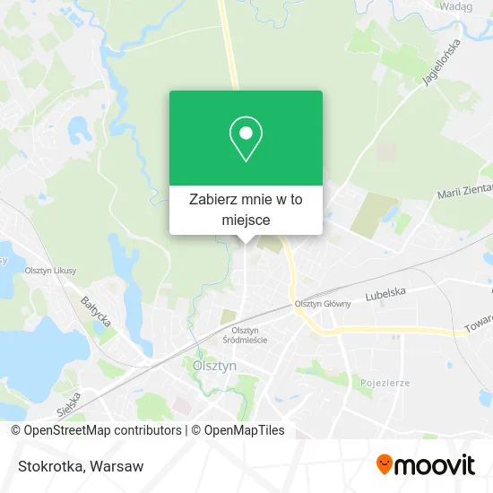 Mapa Stokrotka