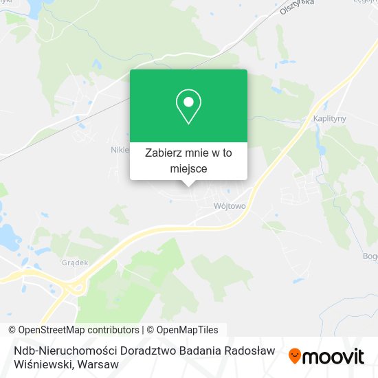 Mapa Ndb-Nieruchomości Doradztwo Badania Radosław Wiśniewski