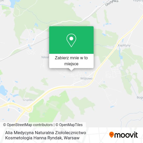 Mapa Alia Medycyna Naturalna Ziołolecznictwo Kosmetologia Hanna Ryndak