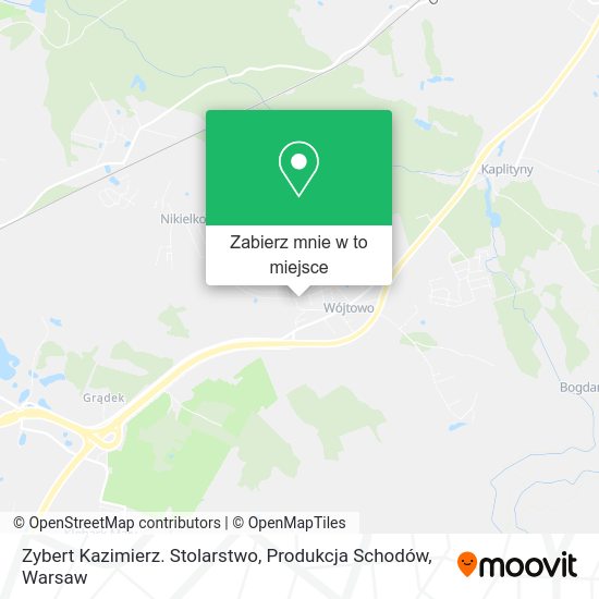 Mapa Zybert Kazimierz. Stolarstwo, Produkcja Schodów