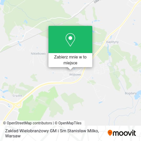 Mapa Zakład Wielobranżowy GM i Sm Stanisław Milko