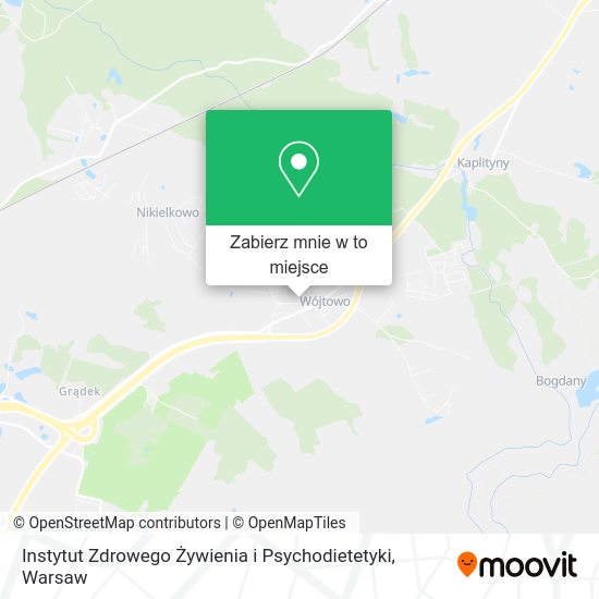 Mapa Instytut Zdrowego Żywienia i Psychodietetyki