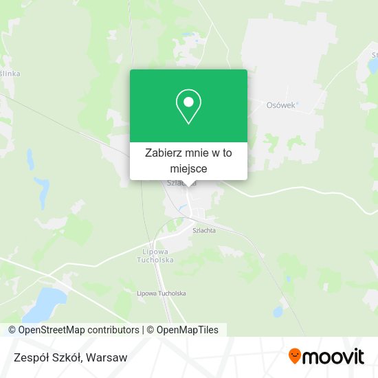 Mapa Zespół Szkół