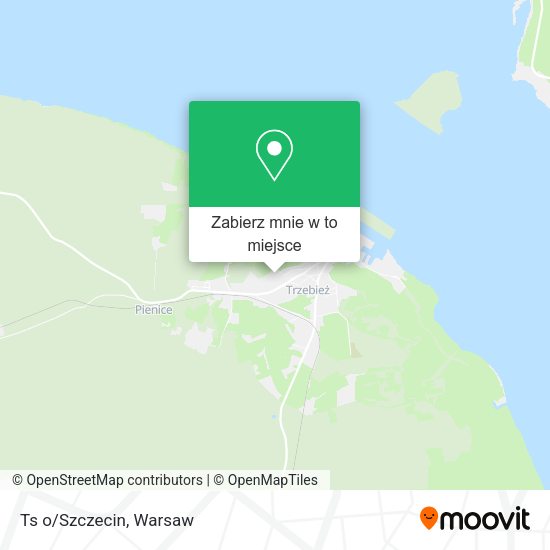 Mapa Ts o/Szczecin