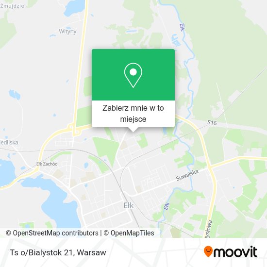 Mapa Ts o/Bialystok 21