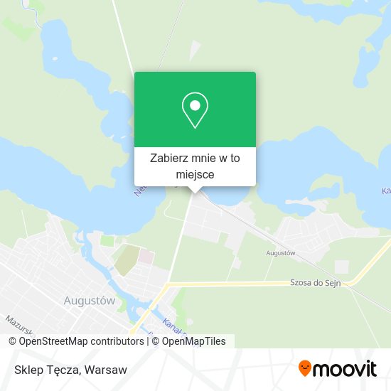 Mapa Sklep Tęcza