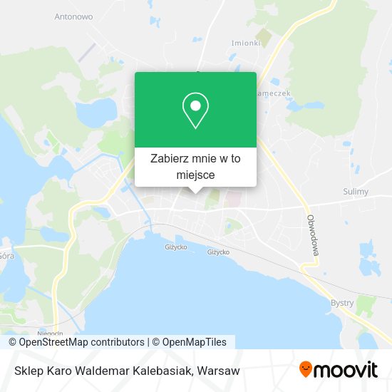 Mapa Sklep Karo Waldemar Kalebasiak