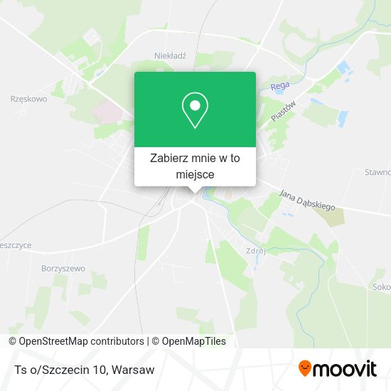 Mapa Ts o/Szczecin 10