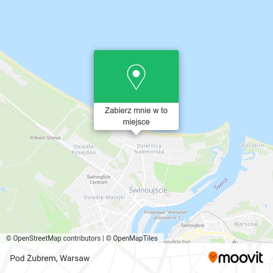 Mapa Pod Żubrem