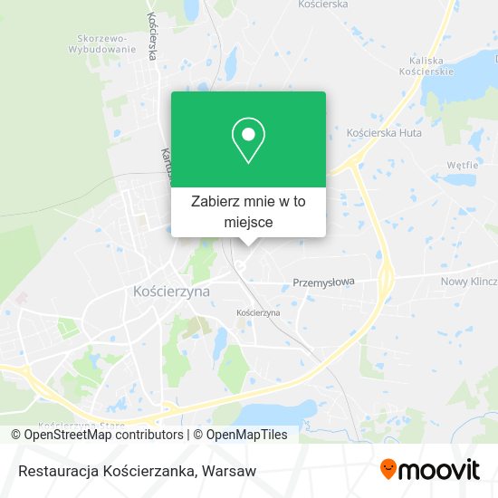 Mapa Restauracja Kościerzanka